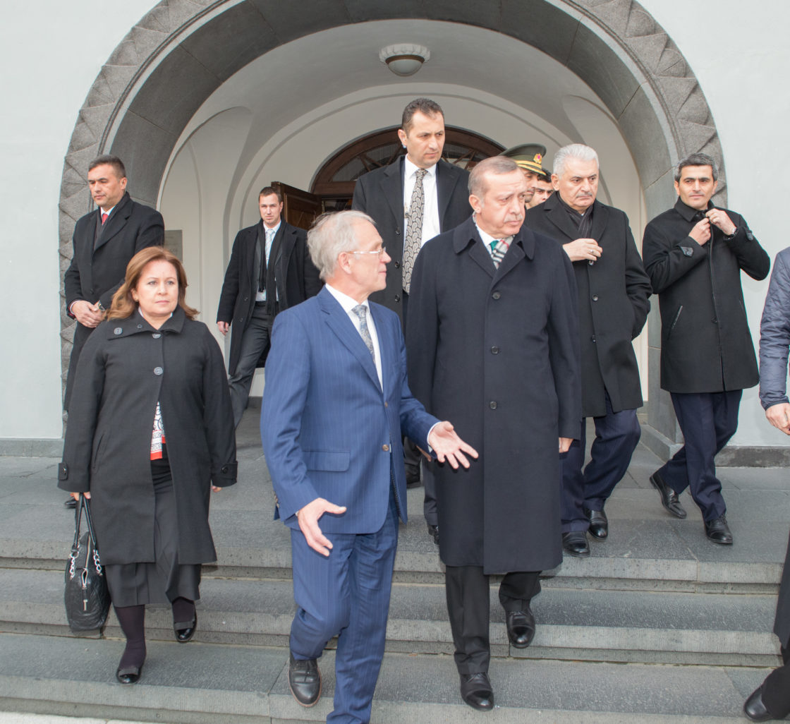 Kohtumine Türgi presidendi Recep Tayyip Erdoğaniga
